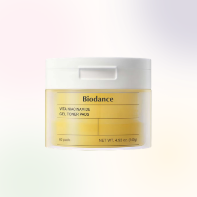 Biodance - Vita Niacinamide Gel Toner Pads - 60 Pads